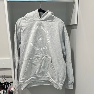 Whitney Simmons Alive Gray Hoodie